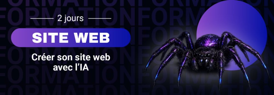 Formation à la création de site web avec l'IA